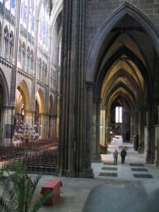 Side Aisle of Metz Cathedral